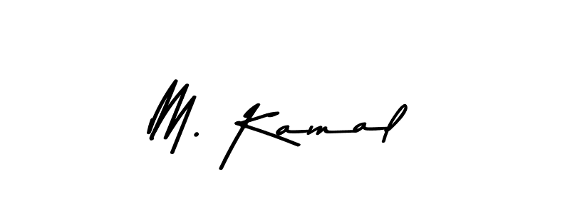 Use a signature maker to create a handwritten signature online. With this signature software, you can design (Asem Kandis PERSONAL USE) your own signature for name M. Kamal. M. Kamal signature style 9 images and pictures png
