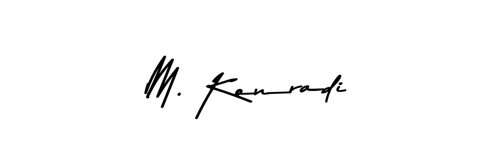 M. Konradi stylish signature style. Best Handwritten Sign (Asem Kandis PERSONAL USE) for my name. Handwritten Signature Collection Ideas for my name M. Konradi. M. Konradi signature style 9 images and pictures png