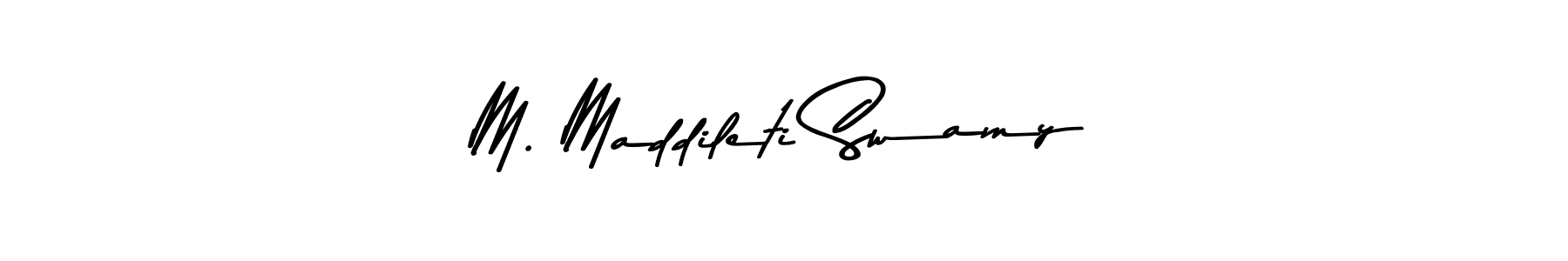 Once you've used our free online signature maker to create your best signature Asem Kandis PERSONAL USE style, it's time to enjoy all of the benefits that M. Maddileti Swamy name signing documents. M. Maddileti Swamy signature style 9 images and pictures png