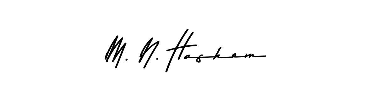 You should practise on your own different ways (Asem Kandis PERSONAL USE) to write your name (M. N. Hashem) in signature. don't let someone else do it for you. M. N. Hashem signature style 9 images and pictures png