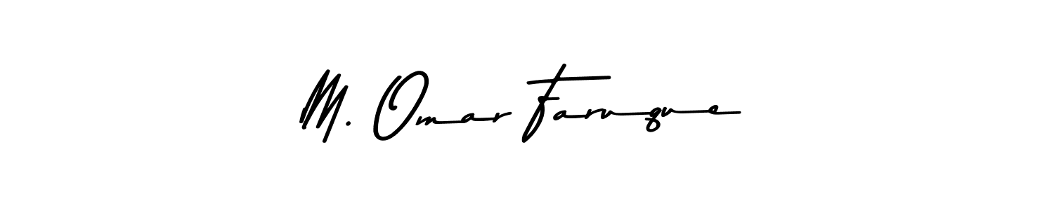 Use a signature maker to create a handwritten signature online. With this signature software, you can design (Asem Kandis PERSONAL USE) your own signature for name M. Omar Faruque. M. Omar Faruque signature style 9 images and pictures png