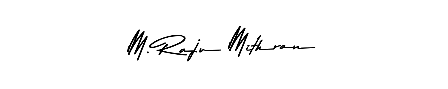 How to Draw M. Raju Mithran signature style? Asem Kandis PERSONAL USE is a latest design signature styles for name M. Raju Mithran. M. Raju Mithran signature style 9 images and pictures png