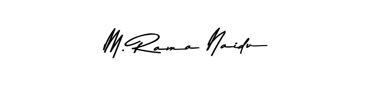 Also You can easily find your signature by using the search form. We will create M. Rama Naidu name handwritten signature images for you free of cost using Asem Kandis PERSONAL USE sign style. M. Rama Naidu signature style 9 images and pictures png