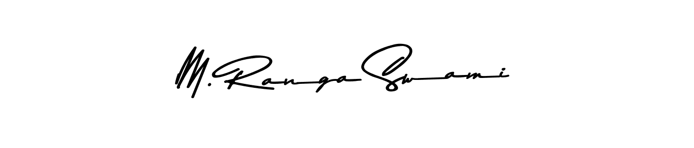 Asem Kandis PERSONAL USE is a professional signature style that is perfect for those who want to add a touch of class to their signature. It is also a great choice for those who want to make their signature more unique. Get M. Ranga Swami name to fancy signature for free. M. Ranga Swami signature style 9 images and pictures png