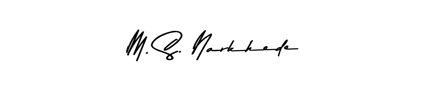 Once you've used our free online signature maker to create your best signature Asem Kandis PERSONAL USE style, it's time to enjoy all of the benefits that M. S. Narkhede name signing documents. M. S. Narkhede signature style 9 images and pictures png