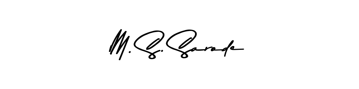 if you are searching for the best signature style for your name M. S. Sarode. so please give up your signature search. here we have designed multiple signature styles  using Asem Kandis PERSONAL USE. M. S. Sarode signature style 9 images and pictures png