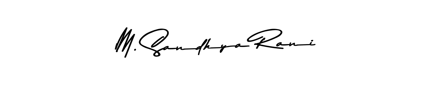 You can use this online signature creator to create a handwritten signature for the name M. Sandhya Rani. This is the best online autograph maker. M. Sandhya Rani signature style 9 images and pictures png