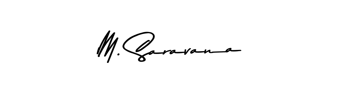 You should practise on your own different ways (Asem Kandis PERSONAL USE) to write your name (M. Saravana) in signature. don't let someone else do it for you. M. Saravana signature style 9 images and pictures png