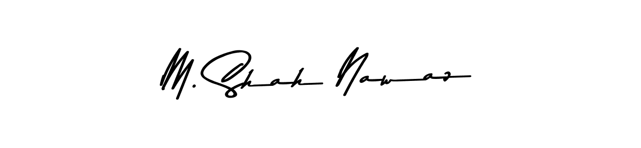 How to make M. Shah Nawaz signature? Asem Kandis PERSONAL USE is a professional autograph style. Create handwritten signature for M. Shah Nawaz name. M. Shah Nawaz signature style 9 images and pictures png