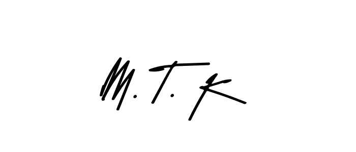 How to make M. T. K signature? Asem Kandis PERSONAL USE is a professional autograph style. Create handwritten signature for M. T. K name. M. T. K signature style 9 images and pictures png