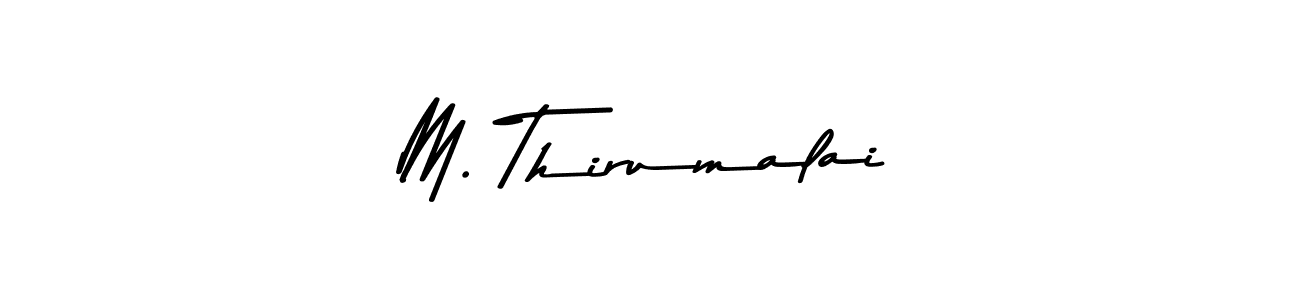 Similarly Asem Kandis PERSONAL USE is the best handwritten signature design. Signature creator online .You can use it as an online autograph creator for name M. Thirumalai. M. Thirumalai signature style 9 images and pictures png