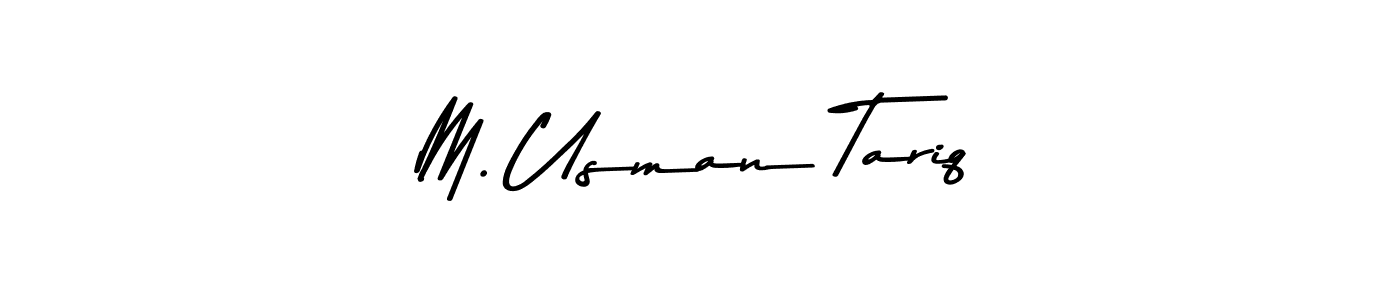 Asem Kandis PERSONAL USE is a professional signature style that is perfect for those who want to add a touch of class to their signature. It is also a great choice for those who want to make their signature more unique. Get M. Usman Tariq name to fancy signature for free. M. Usman Tariq signature style 9 images and pictures png