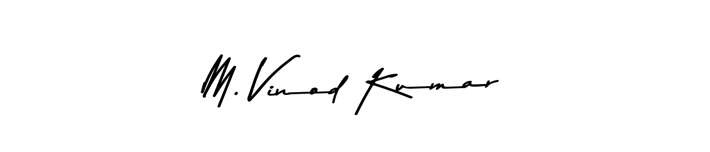 How to Draw M. Vinod Kumar signature style? Asem Kandis PERSONAL USE is a latest design signature styles for name M. Vinod Kumar. M. Vinod Kumar signature style 9 images and pictures png