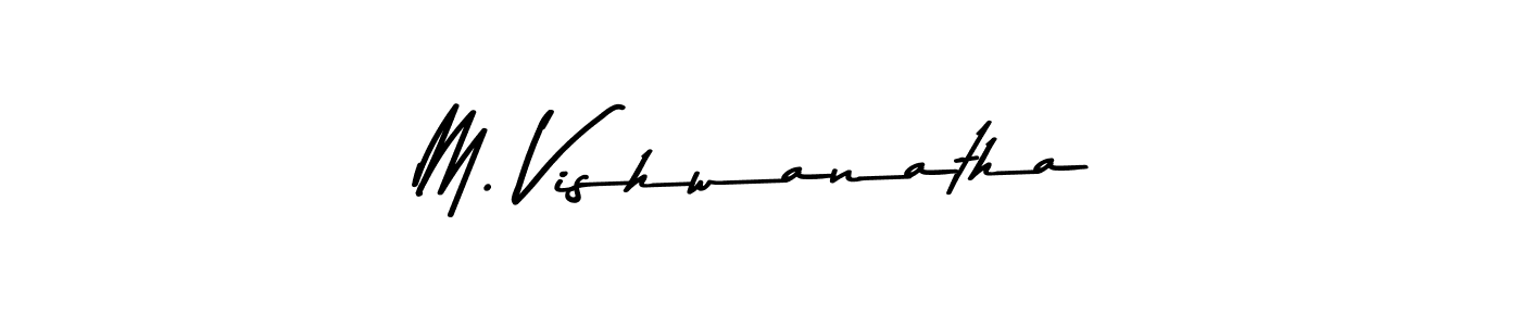 Also we have M. Vishwanatha name is the best signature style. Create professional handwritten signature collection using Asem Kandis PERSONAL USE autograph style. M. Vishwanatha signature style 9 images and pictures png