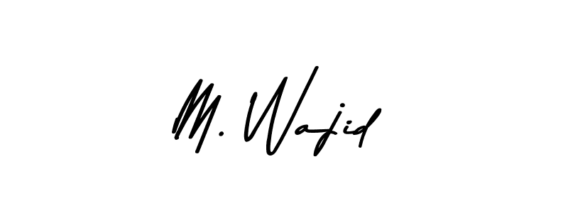 You can use this online signature creator to create a handwritten signature for the name M. Wajid. This is the best online autograph maker. M. Wajid signature style 9 images and pictures png