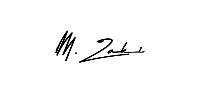 The best way (Asem Kandis PERSONAL USE) to make a short signature is to pick only two or three words in your name. The name M. Zaki include a total of six letters. For converting this name. M. Zaki signature style 9 images and pictures png