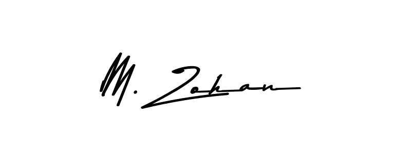 How to make M. Zohan signature? Asem Kandis PERSONAL USE is a professional autograph style. Create handwritten signature for M. Zohan name. M. Zohan signature style 9 images and pictures png