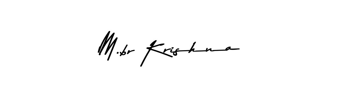 M.br Krishna stylish signature style. Best Handwritten Sign (Asem Kandis PERSONAL USE) for my name. Handwritten Signature Collection Ideas for my name M.br Krishna. M.br Krishna signature style 9 images and pictures png