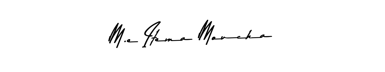 You can use this online signature creator to create a handwritten signature for the name M.e Itema Moucha. This is the best online autograph maker. M.e Itema Moucha signature style 9 images and pictures png