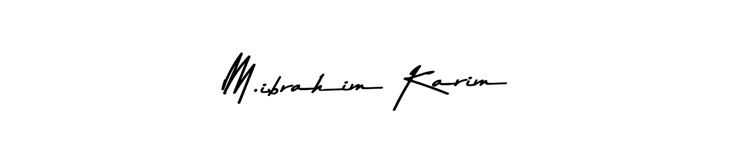 Use a signature maker to create a handwritten signature online. With this signature software, you can design (Asem Kandis PERSONAL USE) your own signature for name M.ibrahim Karim. M.ibrahim Karim signature style 9 images and pictures png