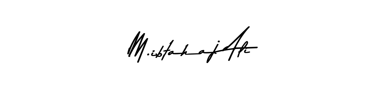 How to make M.ibtahaj Ali signature? Asem Kandis PERSONAL USE is a professional autograph style. Create handwritten signature for M.ibtahaj Ali name. M.ibtahaj Ali signature style 9 images and pictures png