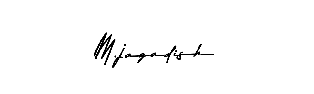 Similarly Asem Kandis PERSONAL USE is the best handwritten signature design. Signature creator online .You can use it as an online autograph creator for name M.jagadish. M.jagadish signature style 9 images and pictures png