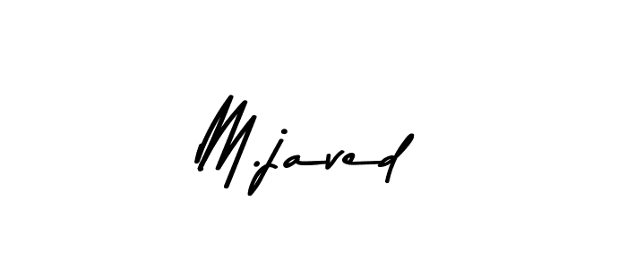 Also we have M.javed name is the best signature style. Create professional handwritten signature collection using Asem Kandis PERSONAL USE autograph style. M.javed signature style 9 images and pictures png