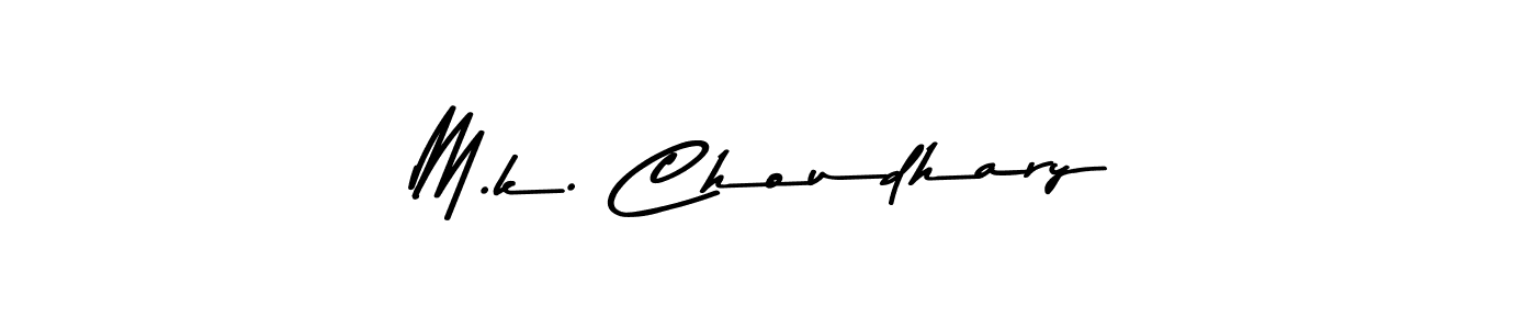 Also You can easily find your signature by using the search form. We will create M.k. Choudhary name handwritten signature images for you free of cost using Asem Kandis PERSONAL USE sign style. M.k. Choudhary signature style 9 images and pictures png