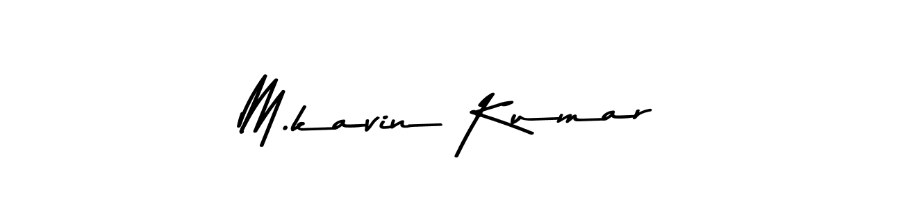 Similarly Asem Kandis PERSONAL USE is the best handwritten signature design. Signature creator online .You can use it as an online autograph creator for name M.kavin Kumar. M.kavin Kumar signature style 9 images and pictures png