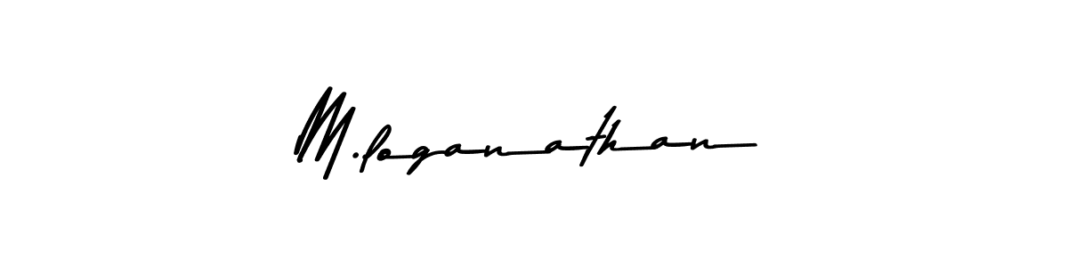 Similarly Asem Kandis PERSONAL USE is the best handwritten signature design. Signature creator online .You can use it as an online autograph creator for name M.loganathan. M.loganathan signature style 9 images and pictures png