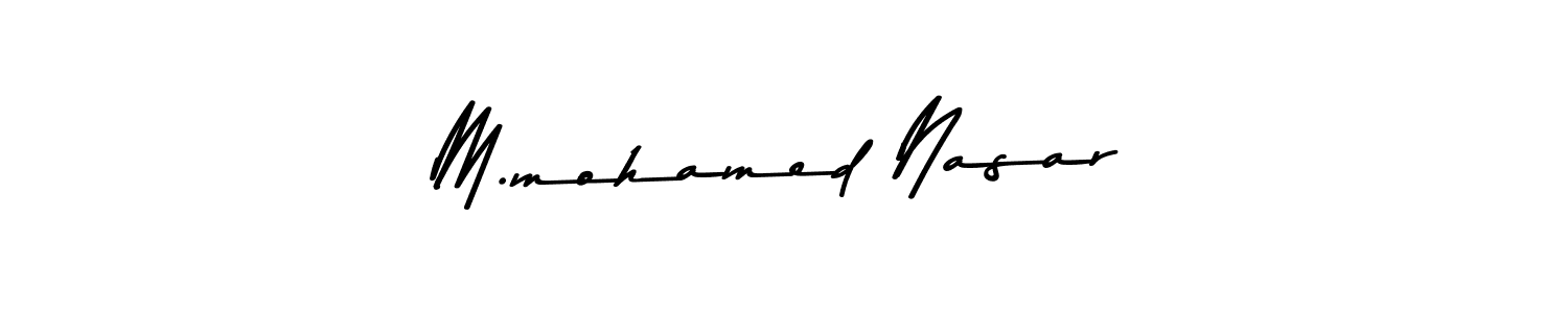 Similarly Asem Kandis PERSONAL USE is the best handwritten signature design. Signature creator online .You can use it as an online autograph creator for name M.mohamed Nasar. M.mohamed Nasar signature style 9 images and pictures png