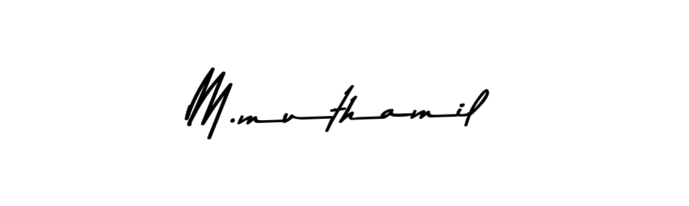 Also You can easily find your signature by using the search form. We will create M.muthamil name handwritten signature images for you free of cost using Asem Kandis PERSONAL USE sign style. M.muthamil signature style 9 images and pictures png