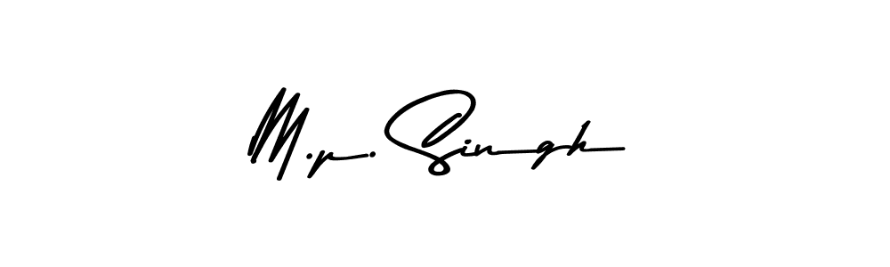 Also You can easily find your signature by using the search form. We will create M.p. Singh name handwritten signature images for you free of cost using Asem Kandis PERSONAL USE sign style. M.p. Singh signature style 9 images and pictures png