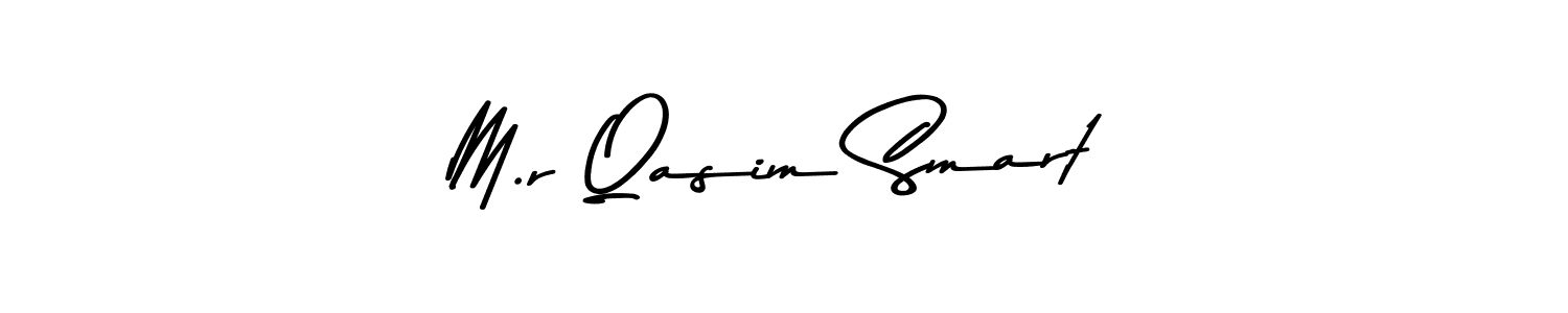 Similarly Asem Kandis PERSONAL USE is the best handwritten signature design. Signature creator online .You can use it as an online autograph creator for name M.r Qasim Smart. M.r Qasim Smart signature style 9 images and pictures png