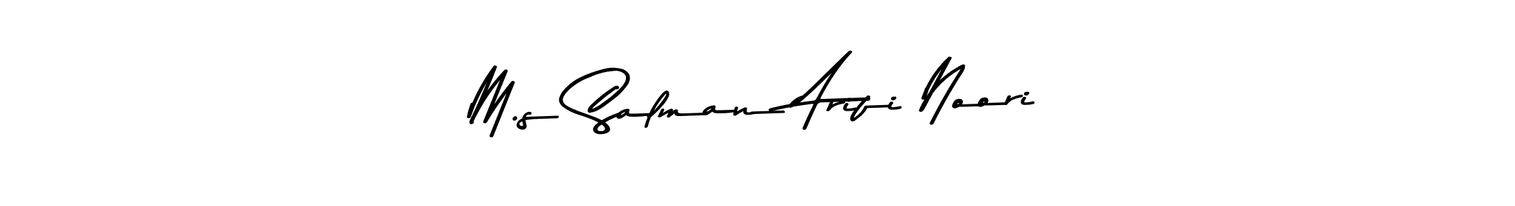 Similarly Asem Kandis PERSONAL USE is the best handwritten signature design. Signature creator online .You can use it as an online autograph creator for name M.s Salman Arifi Noori. M.s Salman Arifi Noori signature style 9 images and pictures png