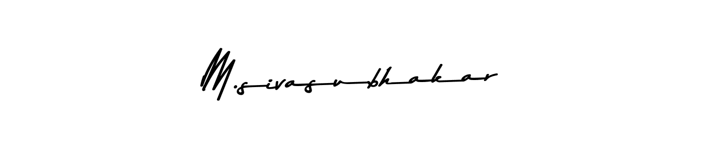 You can use this online signature creator to create a handwritten signature for the name M.sivasubhakar. This is the best online autograph maker. M.sivasubhakar signature style 9 images and pictures png