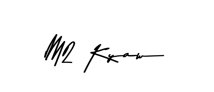 Check out images of Autograph of M2 Kyaw name. Actor M2 Kyaw Signature Style. Asem Kandis PERSONAL USE is a professional sign style online. M2 Kyaw signature style 9 images and pictures png