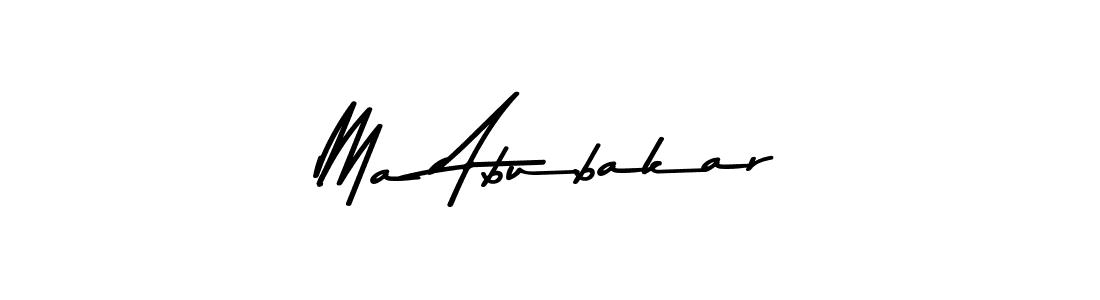 How to Draw Ma Abubakar signature style? Asem Kandis PERSONAL USE is a latest design signature styles for name Ma Abubakar. Ma Abubakar signature style 9 images and pictures png