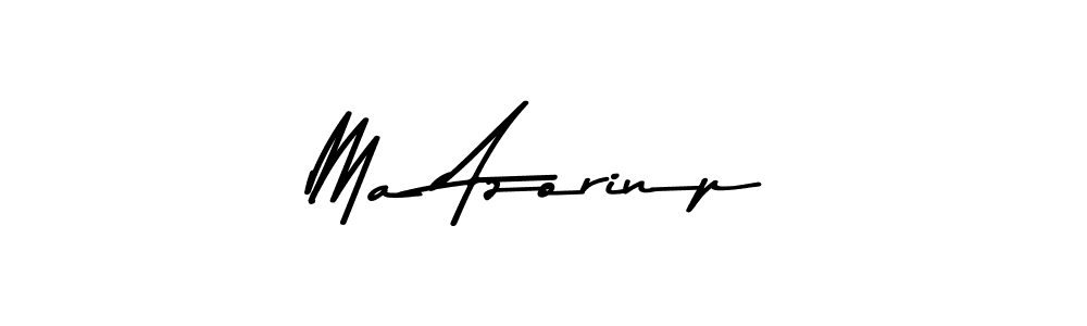 Use a signature maker to create a handwritten signature online. With this signature software, you can design (Asem Kandis PERSONAL USE) your own signature for name Ma Azorinp. Ma Azorinp signature style 9 images and pictures png