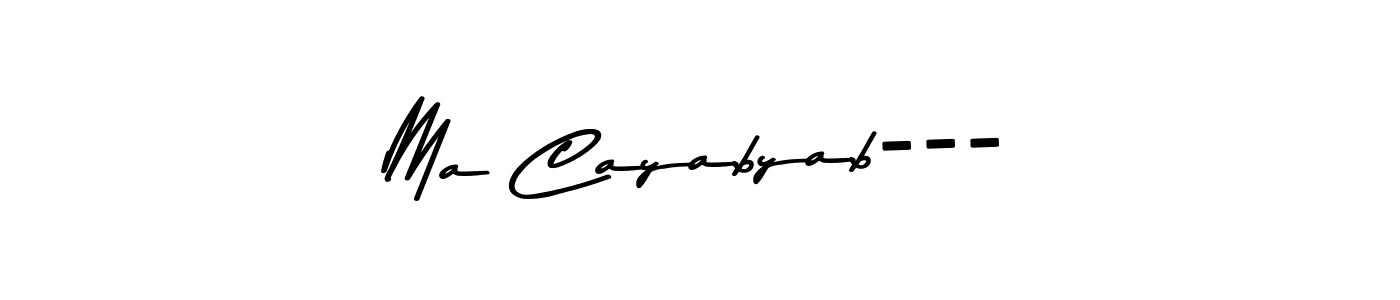 This is the best signature style for the Ma Cayabyab--- name. Also you like these signature font (Asem Kandis PERSONAL USE). Mix name signature. Ma Cayabyab--- signature style 9 images and pictures png