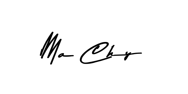 The best way (Asem Kandis PERSONAL USE) to make a short signature is to pick only two or three words in your name. The name Ma Chy include a total of six letters. For converting this name. Ma Chy signature style 9 images and pictures png