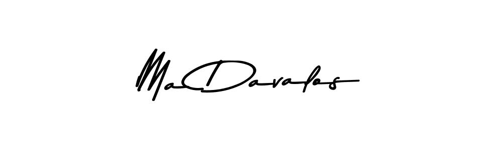 The best way (Asem Kandis PERSONAL USE) to make a short signature is to pick only two or three words in your name. The name Ma Davalos include a total of six letters. For converting this name. Ma Davalos signature style 9 images and pictures png