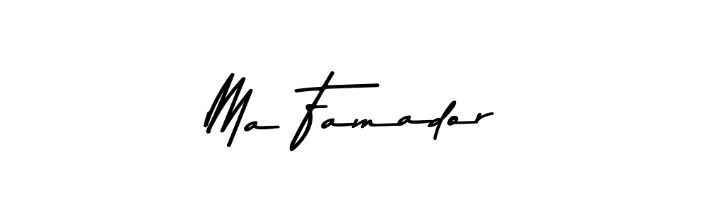 Here are the top 10 professional signature styles for the name Ma Famador. These are the best autograph styles you can use for your name. Ma Famador signature style 9 images and pictures png