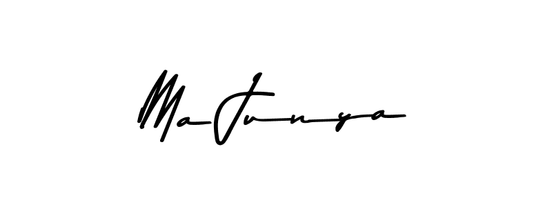 How to Draw Ma Junya signature style? Asem Kandis PERSONAL USE is a latest design signature styles for name Ma Junya. Ma Junya signature style 9 images and pictures png