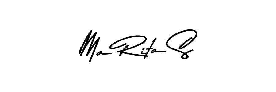 Make a beautiful signature design for name Ma Rita S. Use this online signature maker to create a handwritten signature for free. Ma Rita S signature style 9 images and pictures png