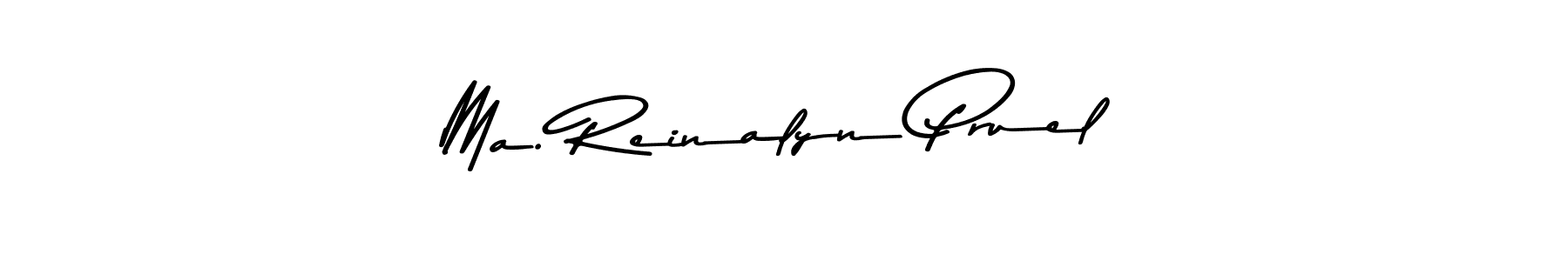 Use a signature maker to create a handwritten signature online. With this signature software, you can design (Asem Kandis PERSONAL USE) your own signature for name Ma. Reinalyn Pruel. Ma. Reinalyn Pruel signature style 9 images and pictures png