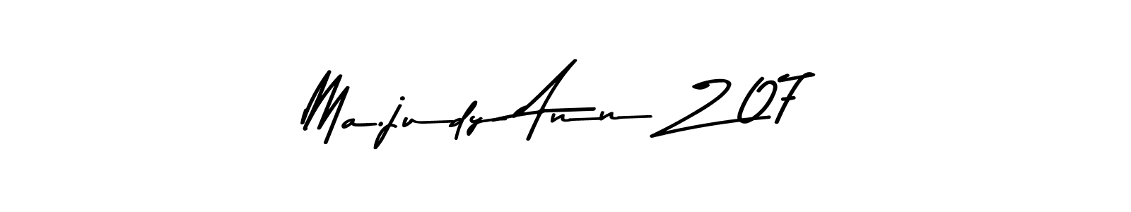 The best way (Asem Kandis PERSONAL USE) to make a short signature is to pick only two or three words in your name. The name Ma.judy Ann Z 07 include a total of six letters. For converting this name. Ma.judy Ann Z 07 signature style 9 images and pictures png