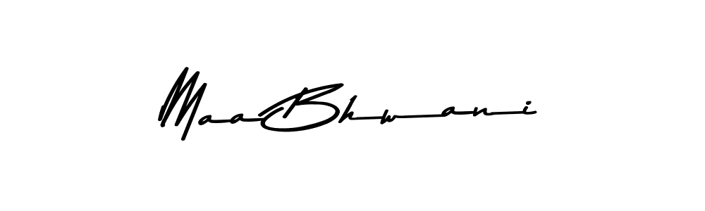 How to make Maa Bhwani signature? Asem Kandis PERSONAL USE is a professional autograph style. Create handwritten signature for Maa Bhwani name. Maa Bhwani signature style 9 images and pictures png