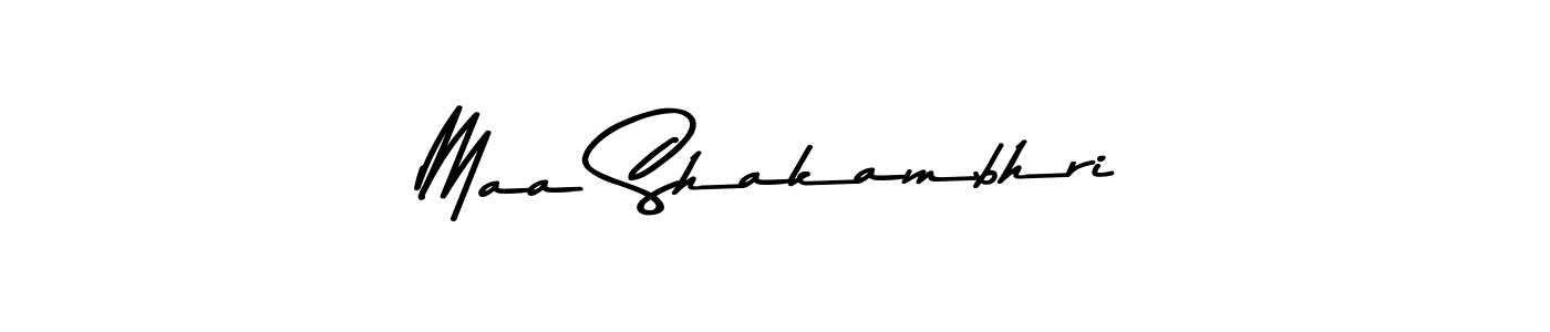 You can use this online signature creator to create a handwritten signature for the name Maa Shakambhri. This is the best online autograph maker. Maa Shakambhri signature style 9 images and pictures png