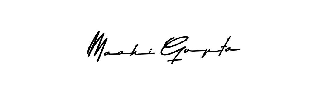 Maahi Gupta stylish signature style. Best Handwritten Sign (Asem Kandis PERSONAL USE) for my name. Handwritten Signature Collection Ideas for my name Maahi Gupta. Maahi Gupta signature style 9 images and pictures png
